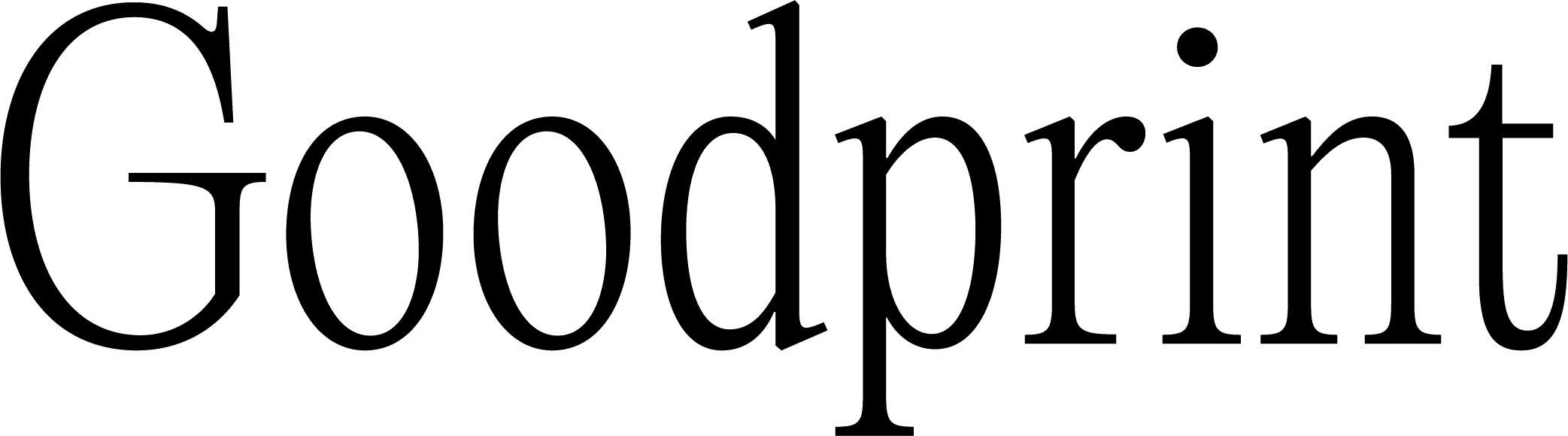 GoodPrint Logo